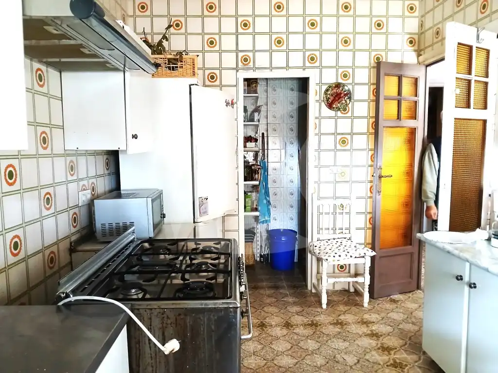 Cuina de Casa o xalet en venda en Cáceres amb Aire condicionat, Terrassa i Piscina