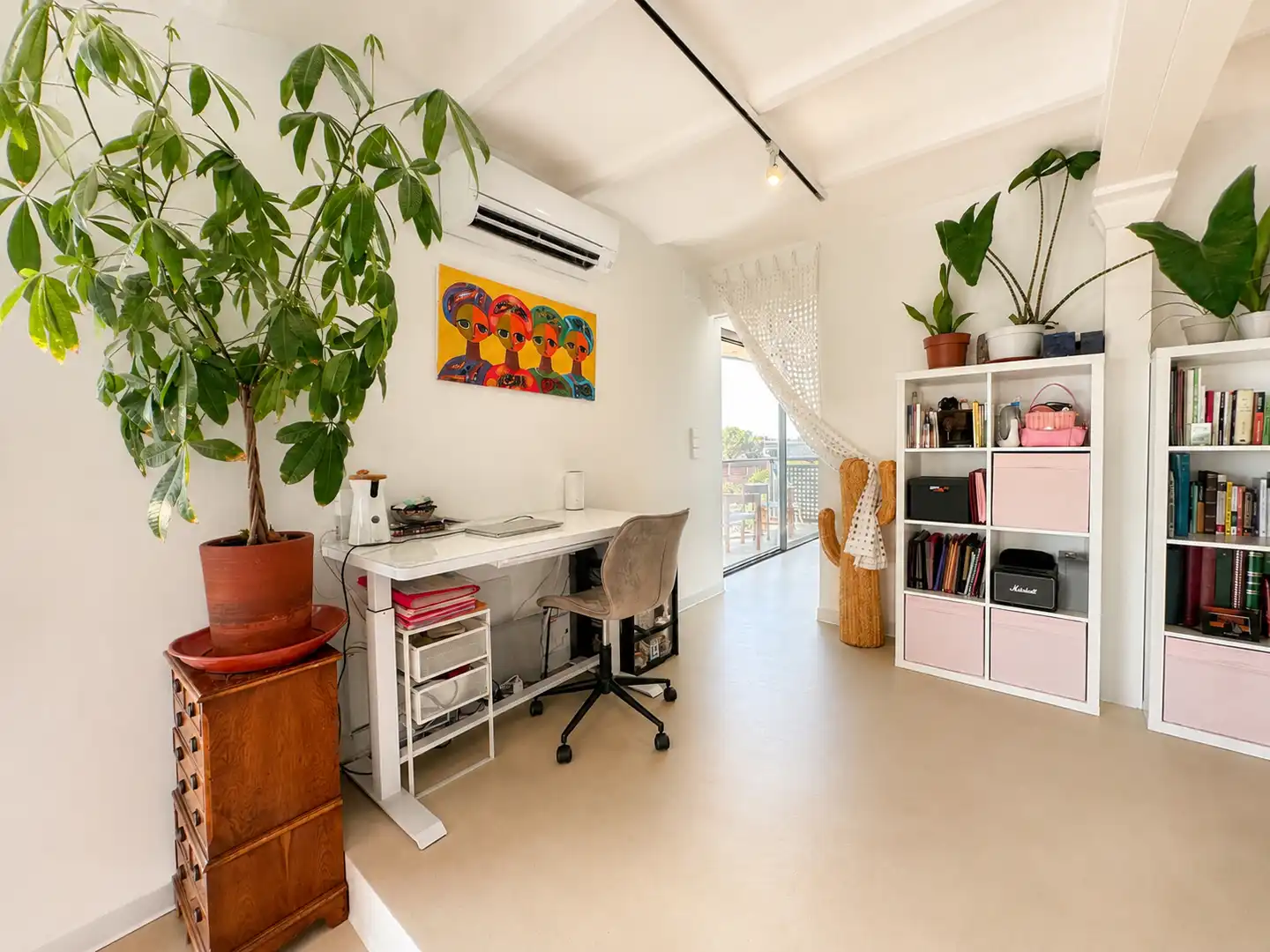 Balcony of Houses for sale in Hoyo de Manzanares  with Air Conditioner, Private garden and Swimming Pool