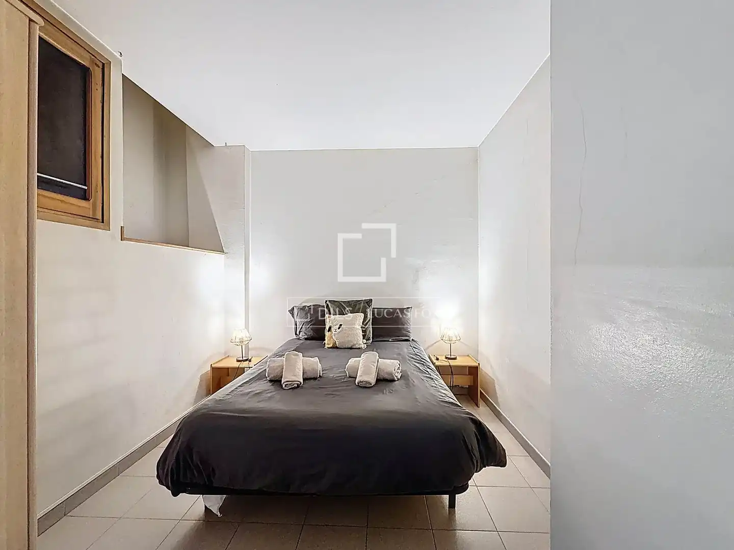 Bedroom of Flat for sale in Madrid  with Heating, Storage room and Furnished