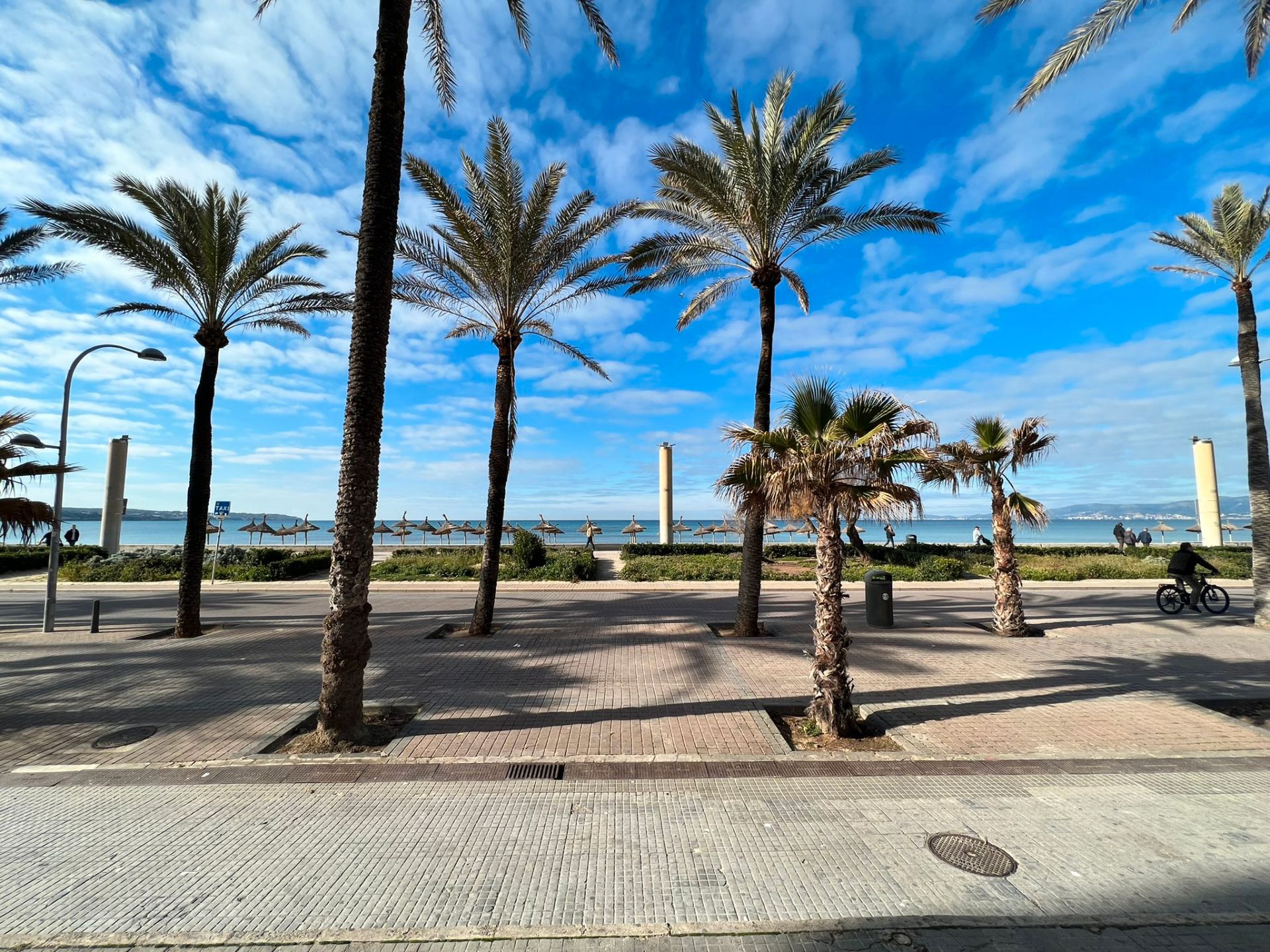 Vista exterior de Pis en venda en  Palma de Mallorca amb Aire condicionat, Terrassa i Moblat