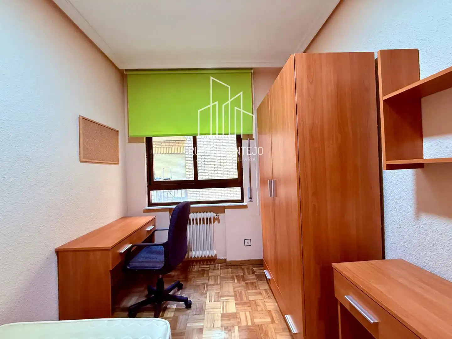 Schlafzimmer von Wohnung zur Miete in Salamanca mit Heizung, Parkett und Terrasse