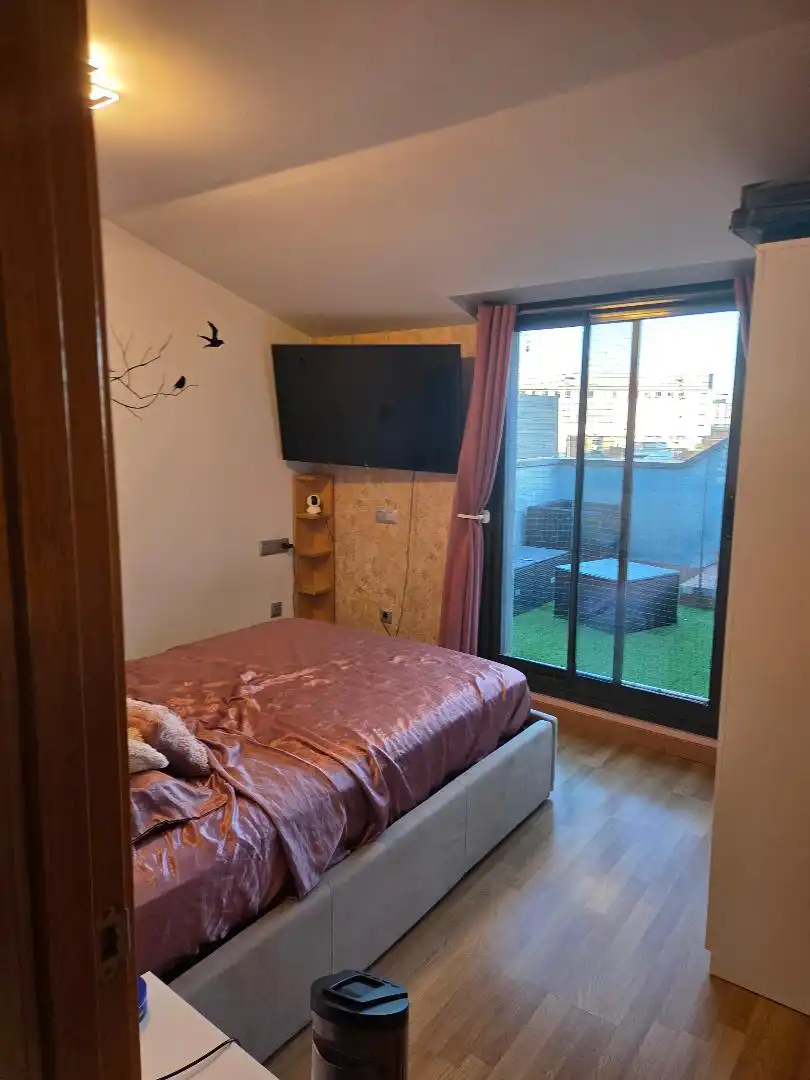 Schlafzimmer von Maisonette zum Verkauf in Sabadell mit Klimaanlage, Heizung und Parkett
