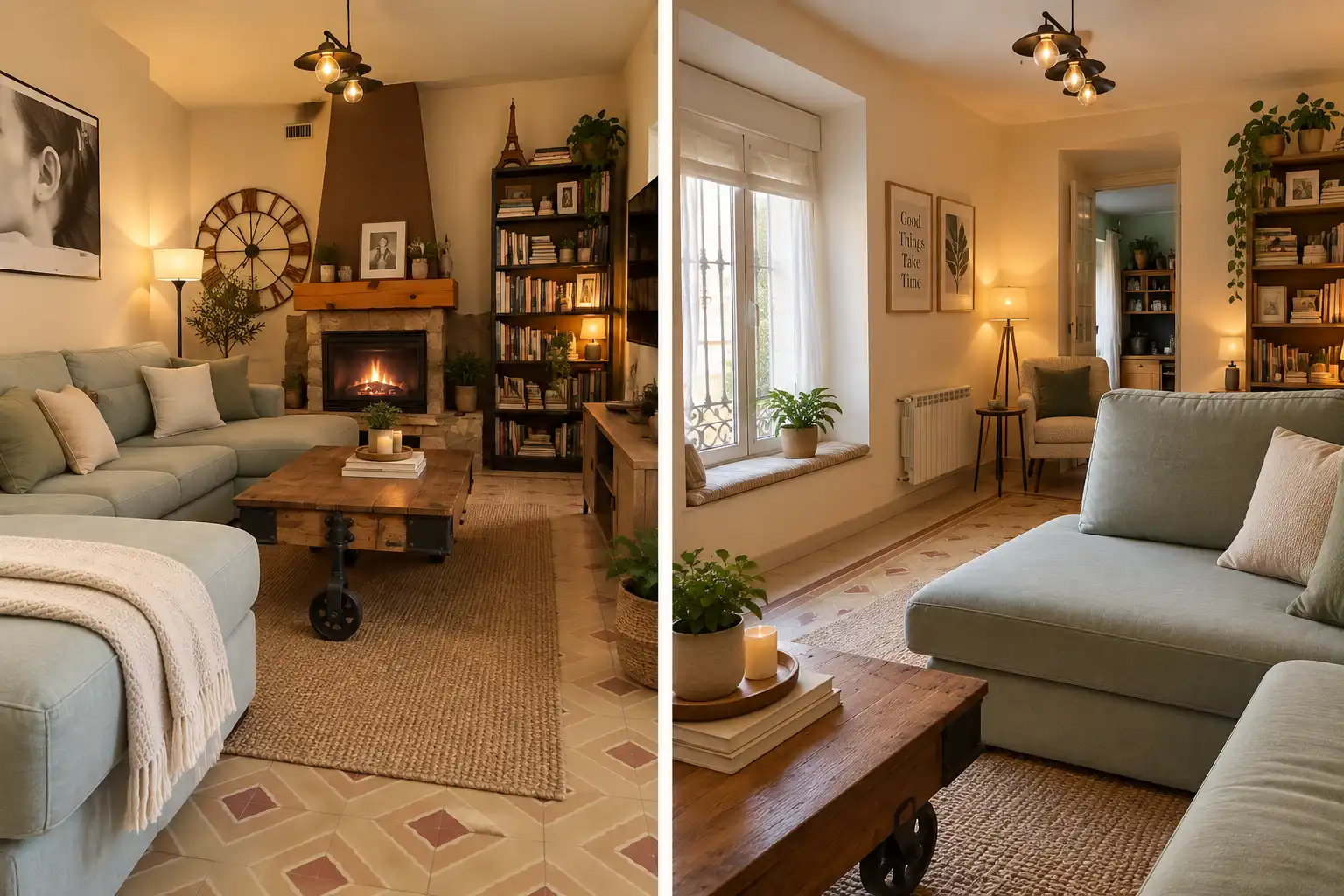 Sala de estar de Casa o chalet en venta en Los Santos de la Humosa, Madrid
