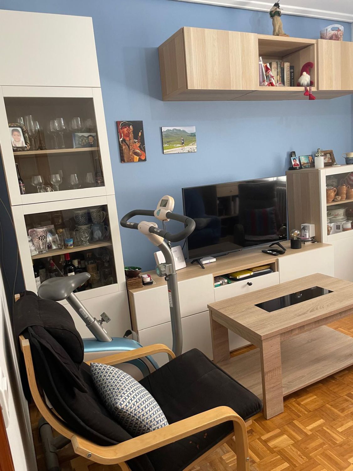 Sala d'estar de Pis en venda en Vitoria - Gasteiz amb Calefacció, Parquet i Traster