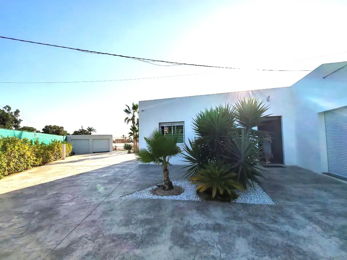 Vista exterior de Casa o chalet en venta en Elche / Elx con Aire acondicionado, Calefacción y Jardín privado