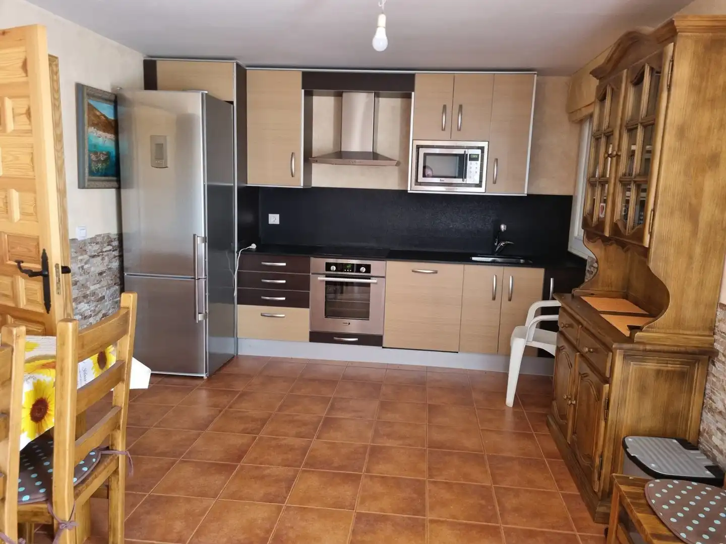 Cocina de Casa adosada en venta en Uruñuela con Calefacción, Jardín privado y Parquet