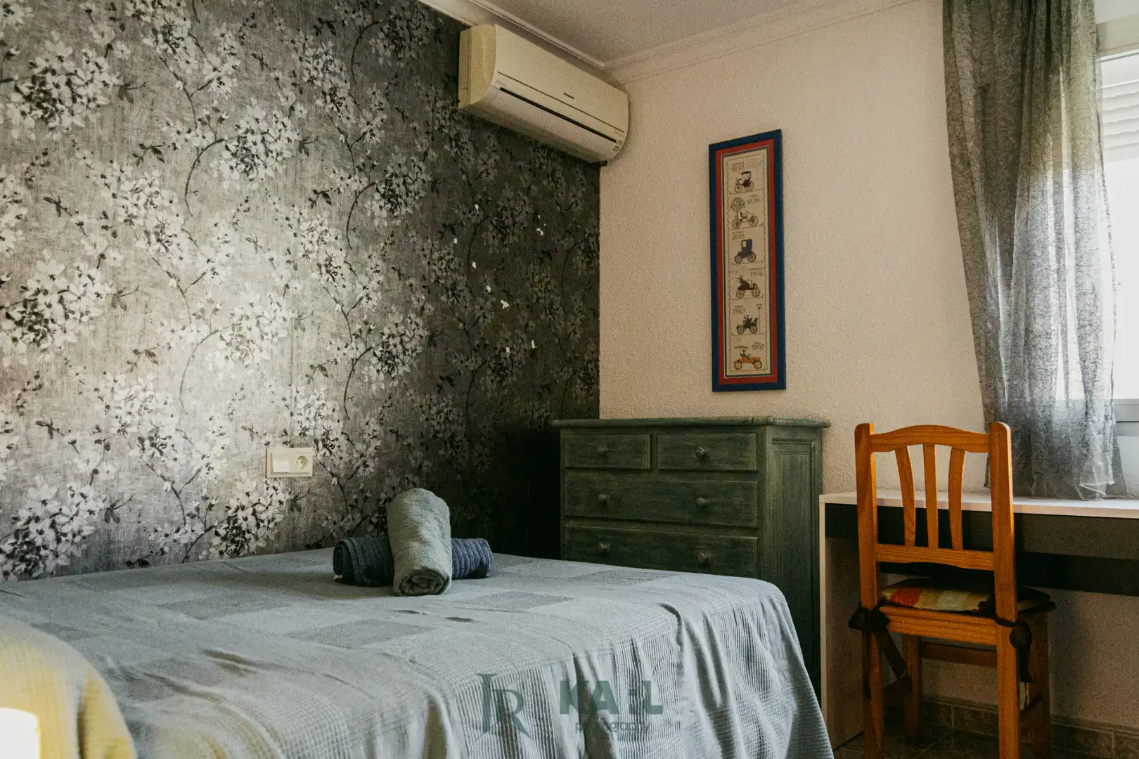 Habitación de Piso de alquiler en Málaga con Aire acondicionado, Calefacción y Jardín privado