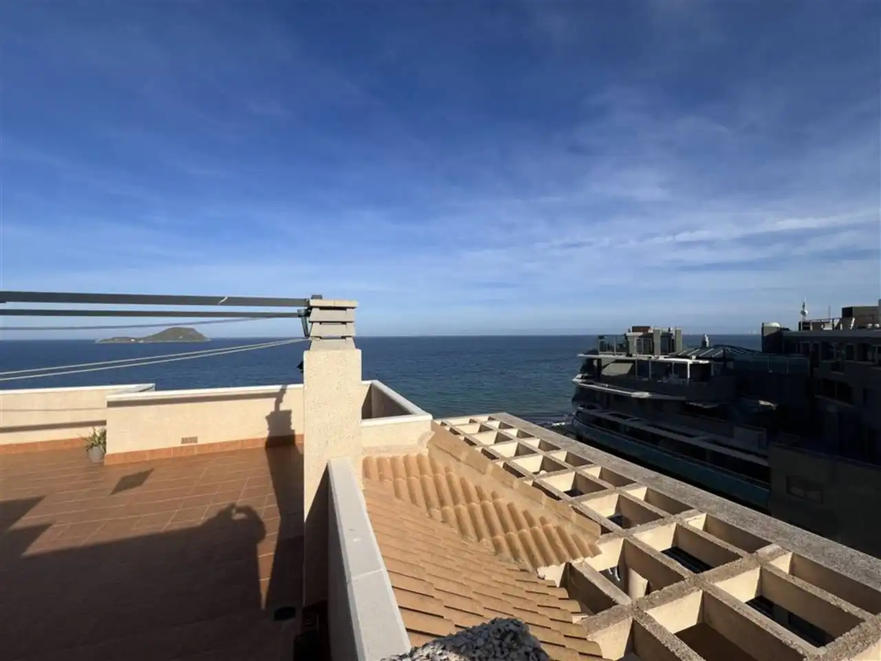 Terrace of Attic for sale in La Manga del Mar Menor  with Air Conditioner, Terrace and Furnished