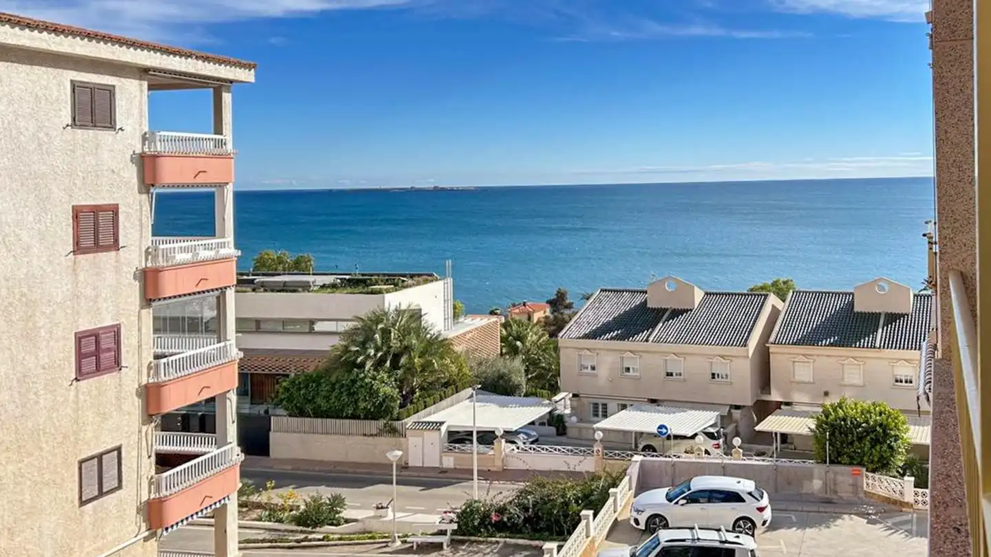 Exterior view of Flat for sale in Santa Pola  with Terrace and Furnished