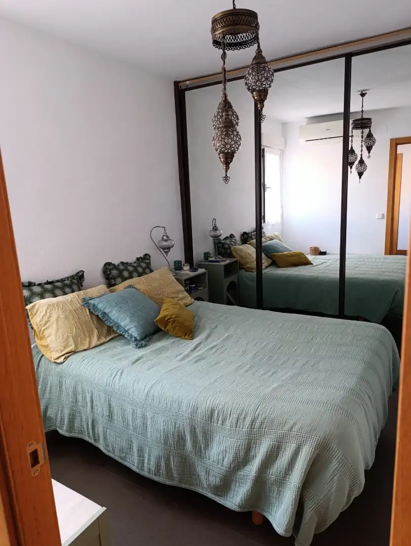 Bedroom of Flat for sale in Madrid  with Air Conditioner