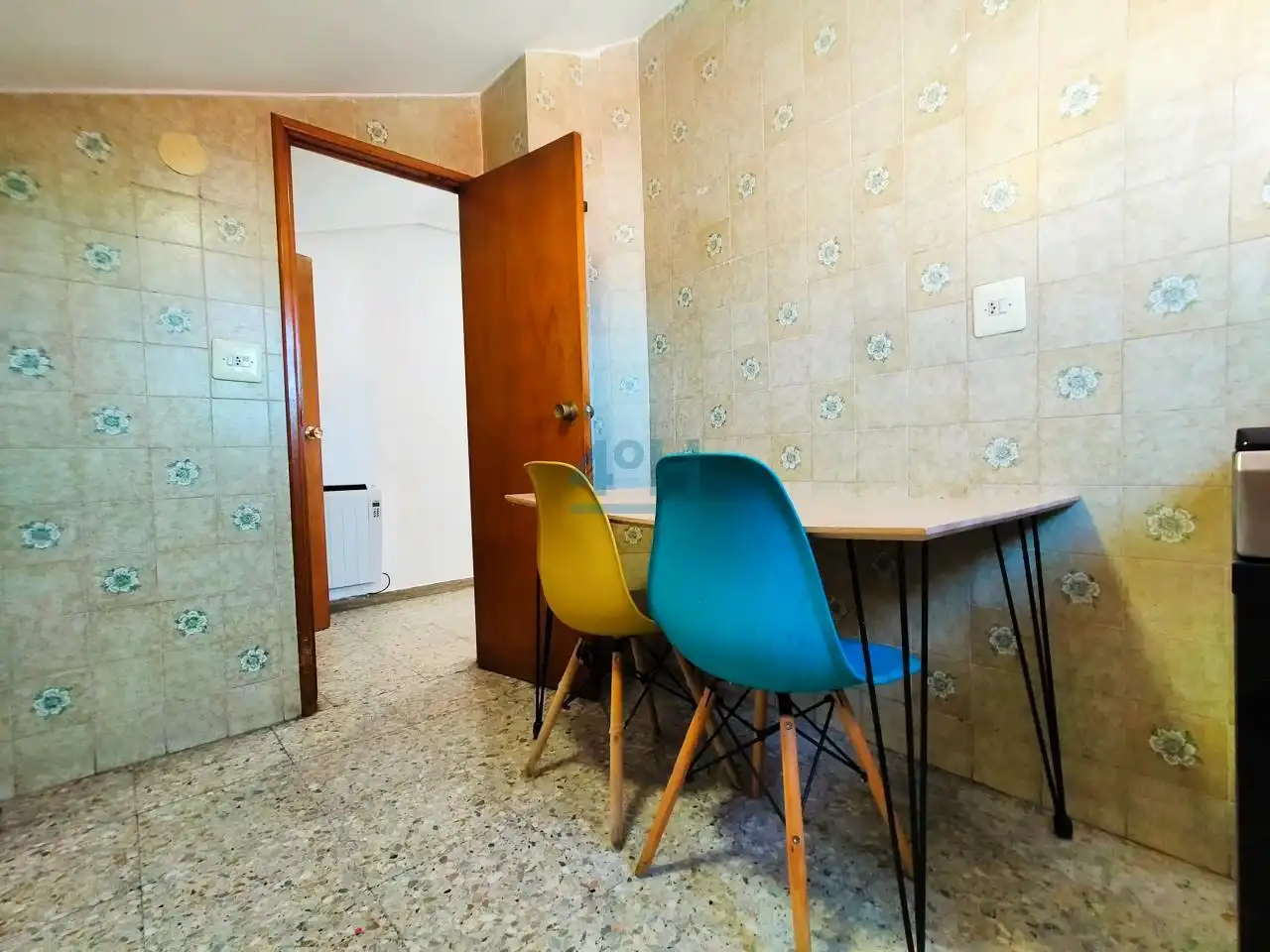 Cocina de Piso en venta en Ourense Capital  con Calefacción, Trastero y Amueblado