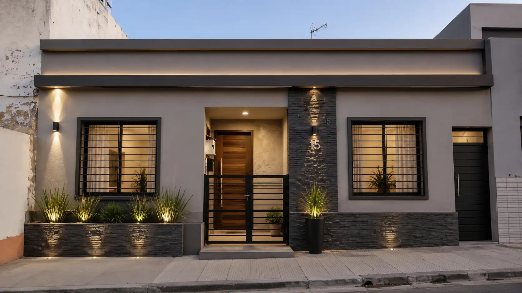 Vista exterior de Casa adosada en venta en Cartagena con Terraza, Trastero y Alarma