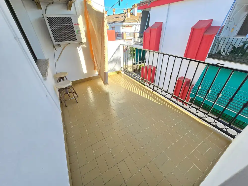 Terrasse von Wohnung zum Verkauf in Brozas mit Klimaanlage, Terrasse und Möbliert