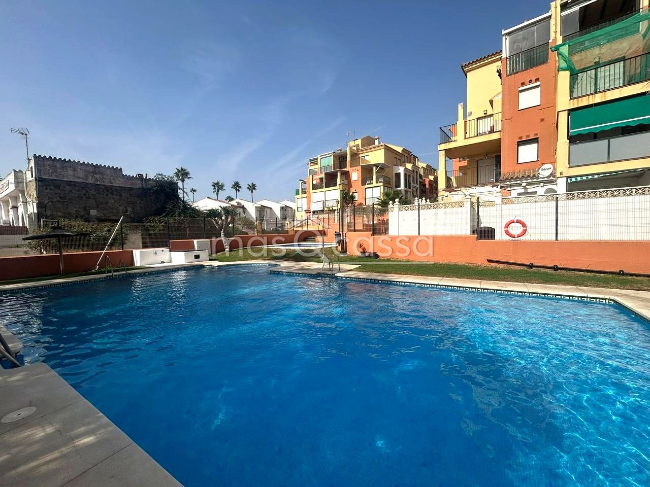 Swimming pool of Flat for sale in Manilva  with Terrace and Furnished