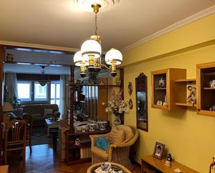Living room of Flat for sale in Vigo   with Heating, Parquet flooring and Storage room