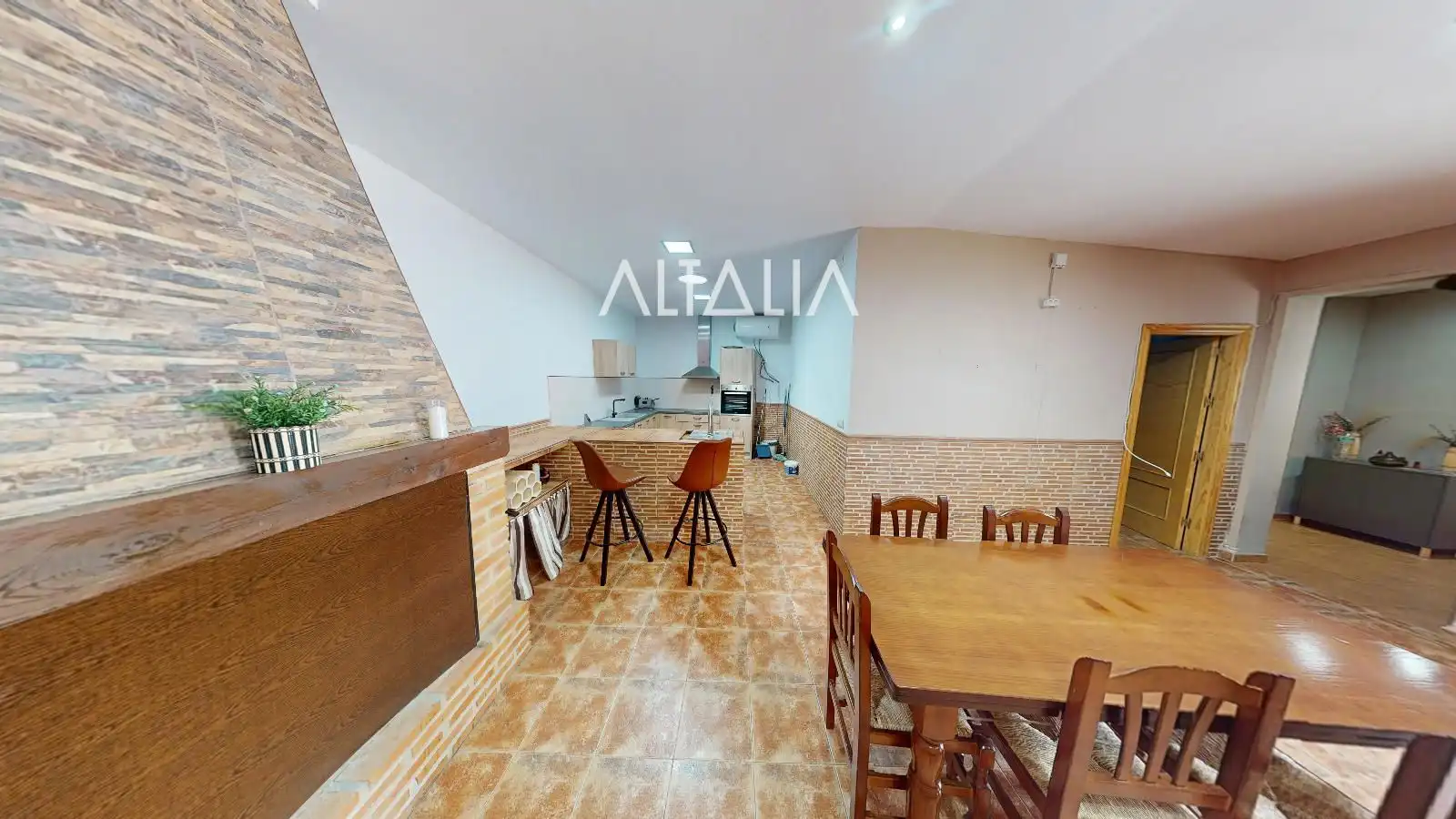 Cocina de Casa o chalet en venta en Casas de los Pinos con Aire acondicionado y Trastero