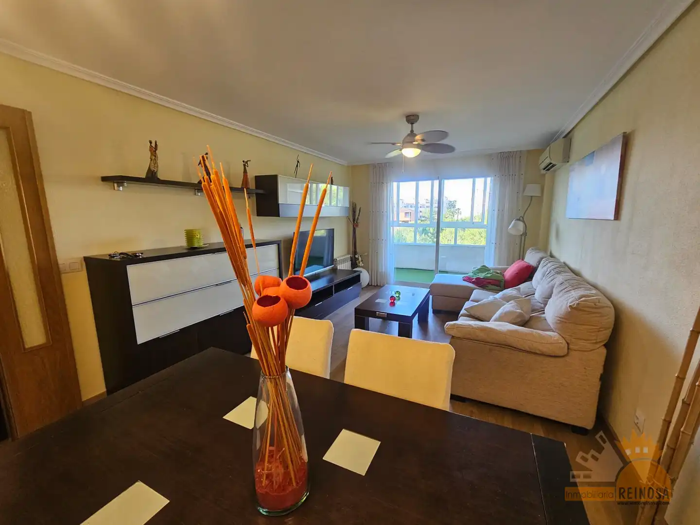 Sala de estar de Piso en venta en Molina de Segura con Aire acondicionado, Calefacción y Jardín privado