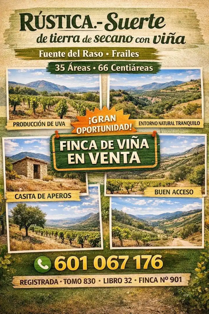 Terreni e lotti in vendita a Polígono 6 Parcela 151 UMBRIA MARTINA. FRAILES (J, imagen 3