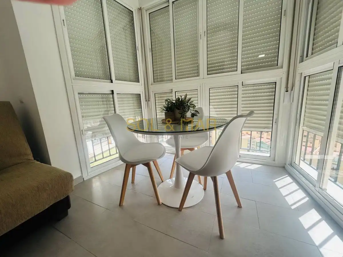 Dining room of Apartments for rent in Torremolinos  with Air Conditioner