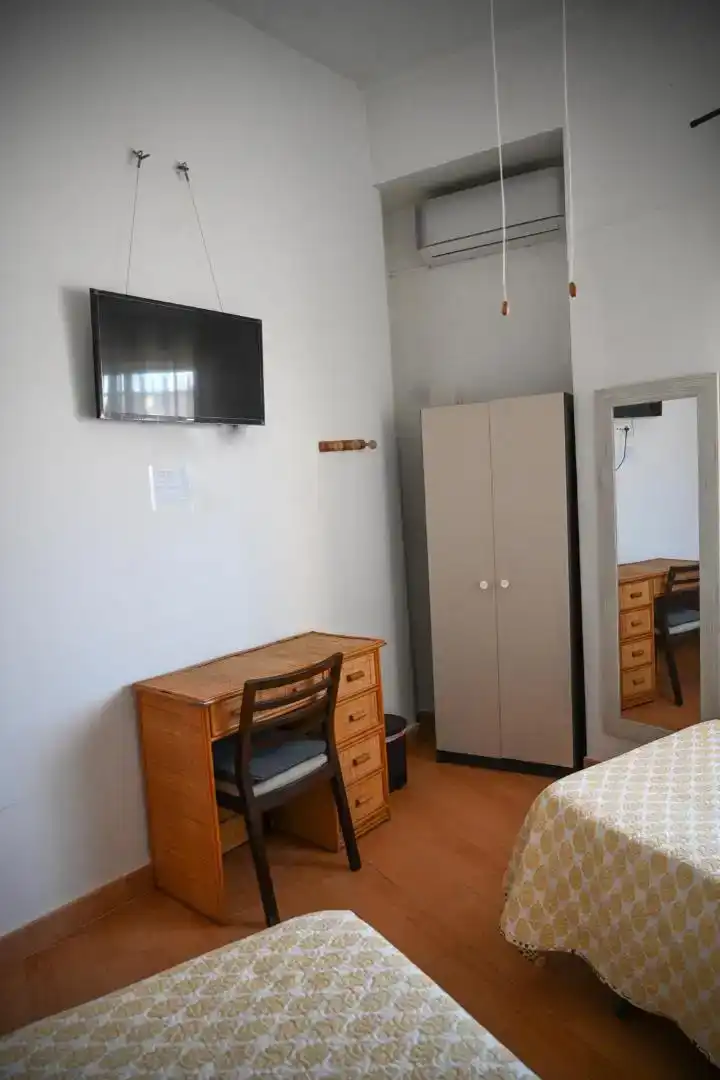 Schlafzimmer von Wohnung zur Miete in Cartagena mit Klimaanlage, Privatgarten und Parkett