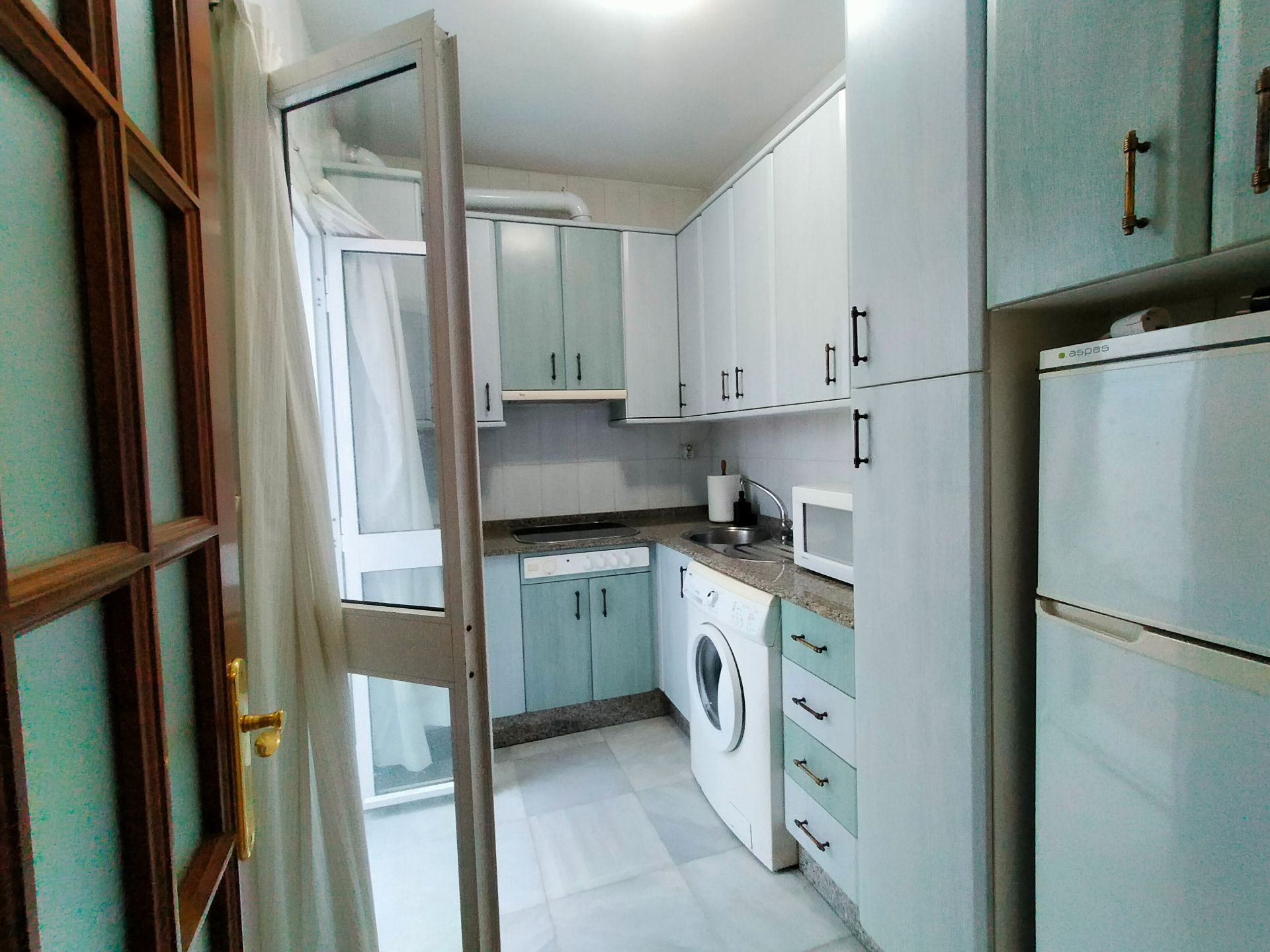 Kitchen of Flat to rent in El Puerto de Santa María  with Furnished