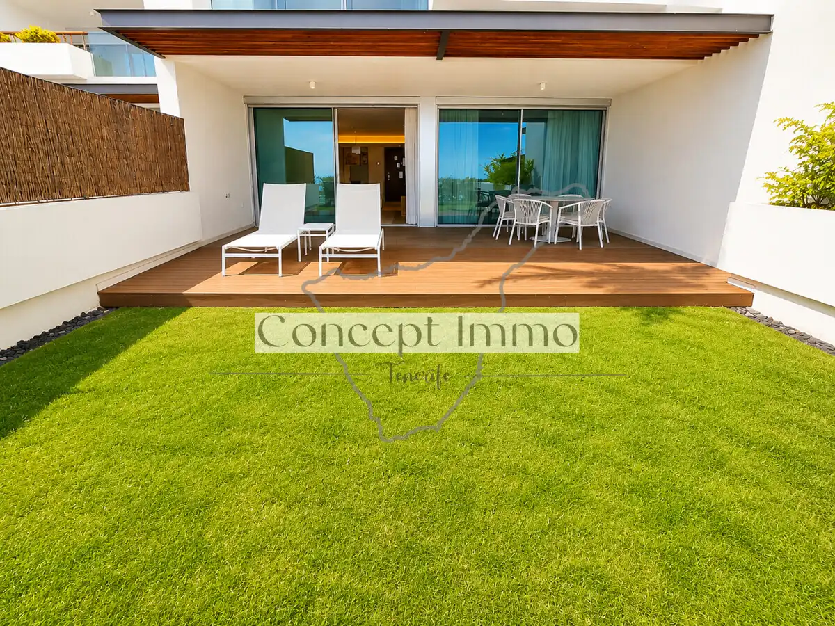 Terraza de Planta baja en venta en Guía de Isora con Aire acondicionado, Jardín privado y Terraza