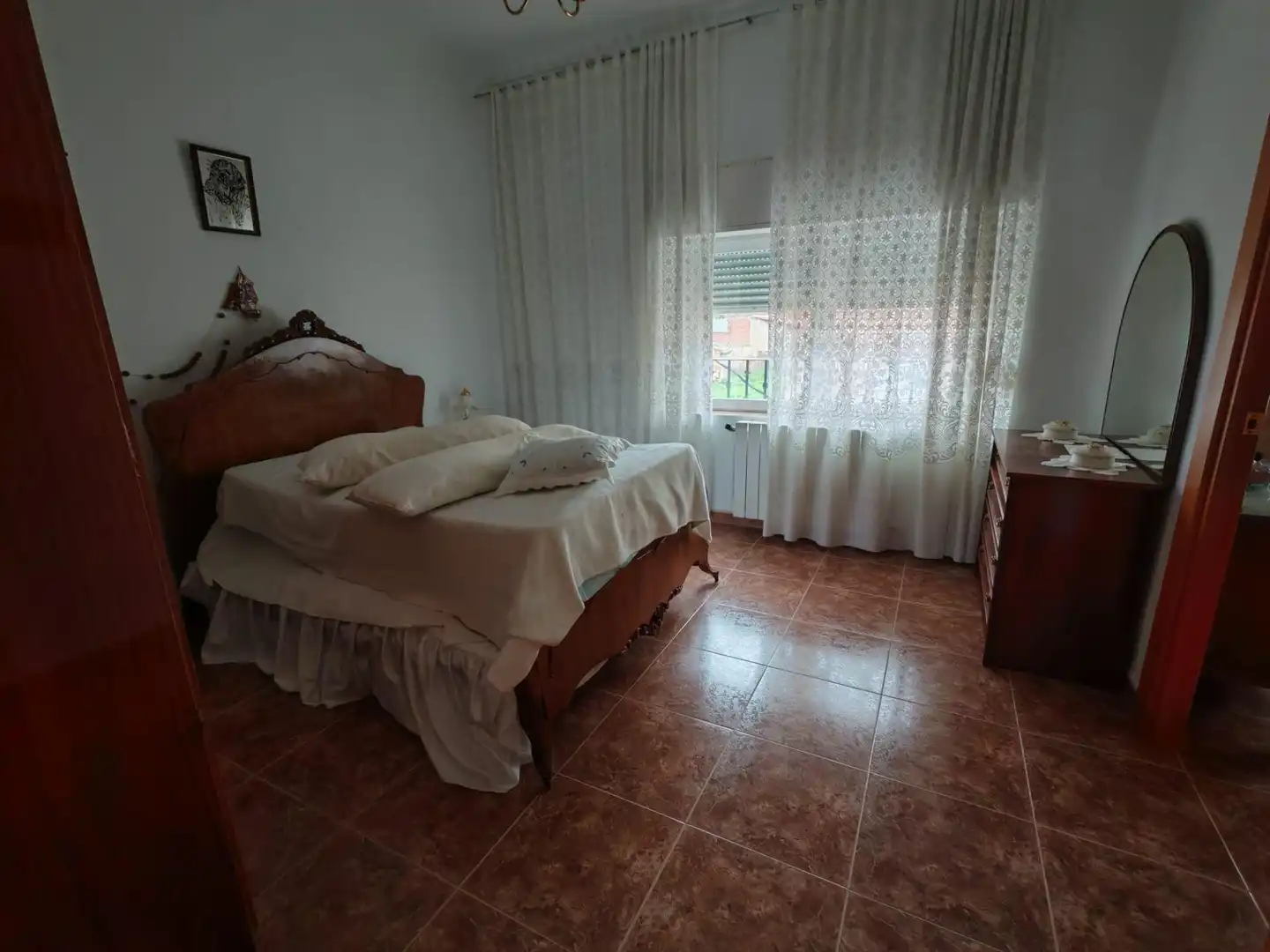 Bedroom of Flat for sale in Alcabón  with Heating, Terrace and Furnished