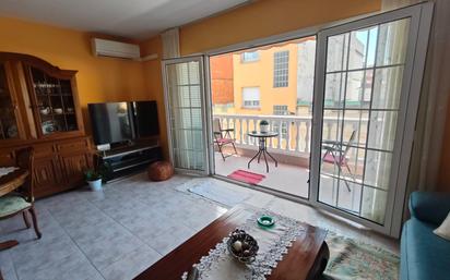 Living room of Flat for sale in Calella  with Air Conditioner, Heating and Storage room