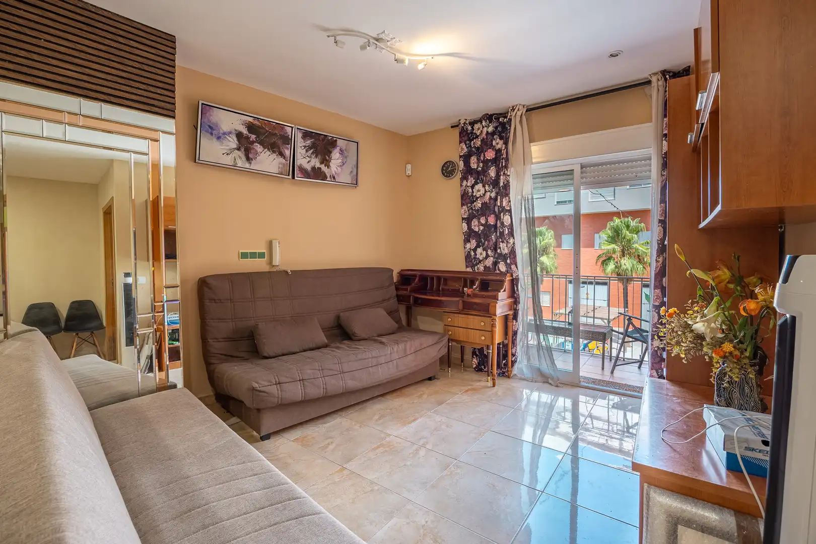Living room of Flat for sale in Callosa d'en Sarrià  with Furnished