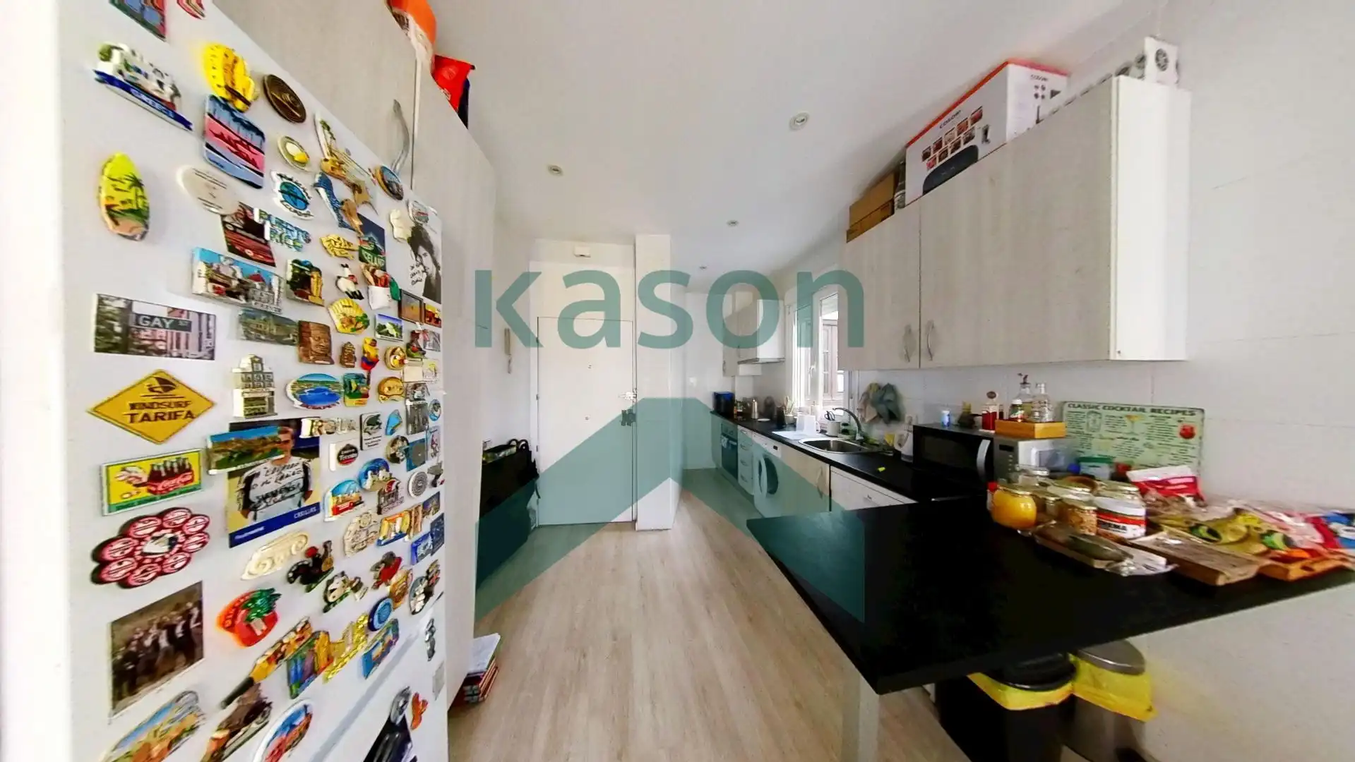 Küche von Wohnung zum Verkauf in Madrid mit Klimaanlage und Heizung