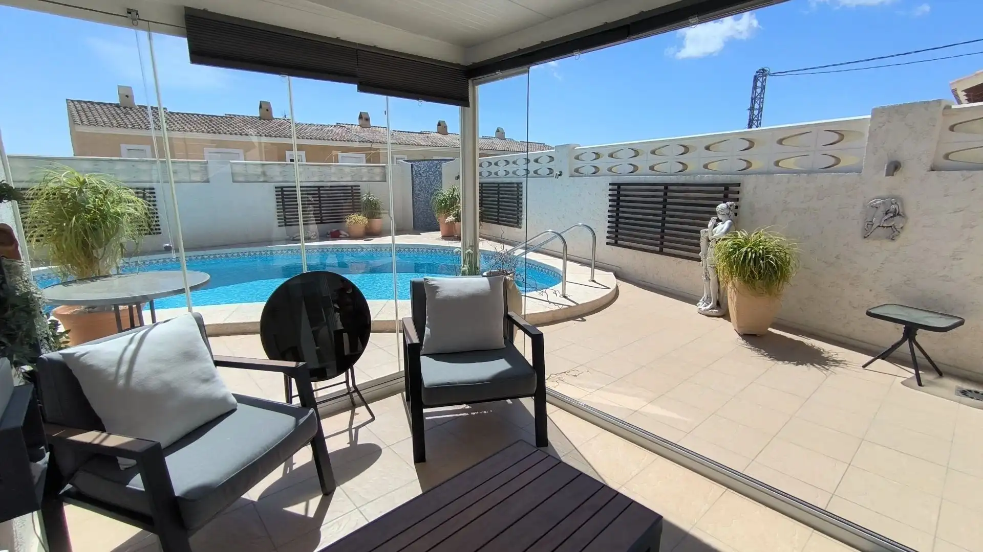 Terrace of Houses for sale in L'Alfàs del Pi  with Air Conditioner, Heating and Terrace