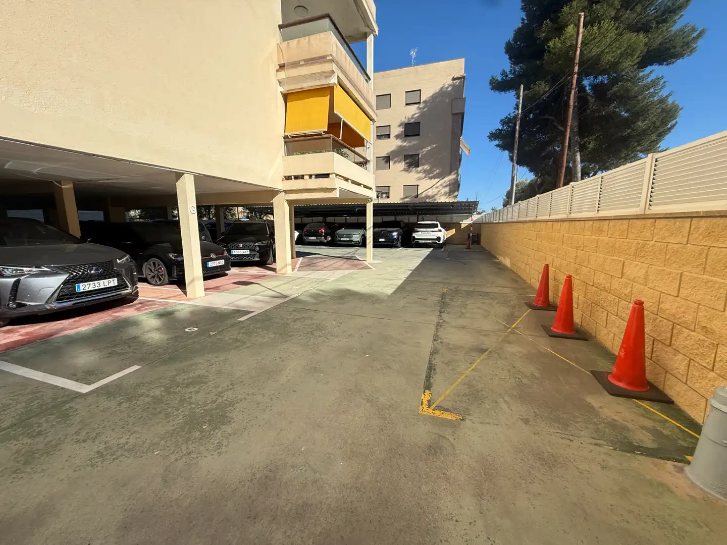 Parking of Flat for sale in Torredembarra  with Air Conditioner, Heating and Parquet flooring