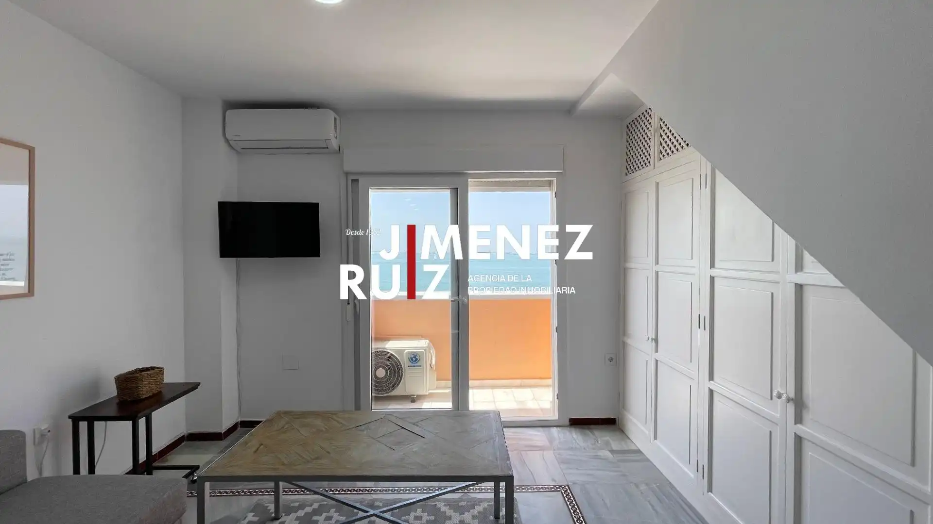 Terrasse von Wohnung zur Miete in El Puerto de Santa María mit Klimaanlage, Terrasse und Balkon