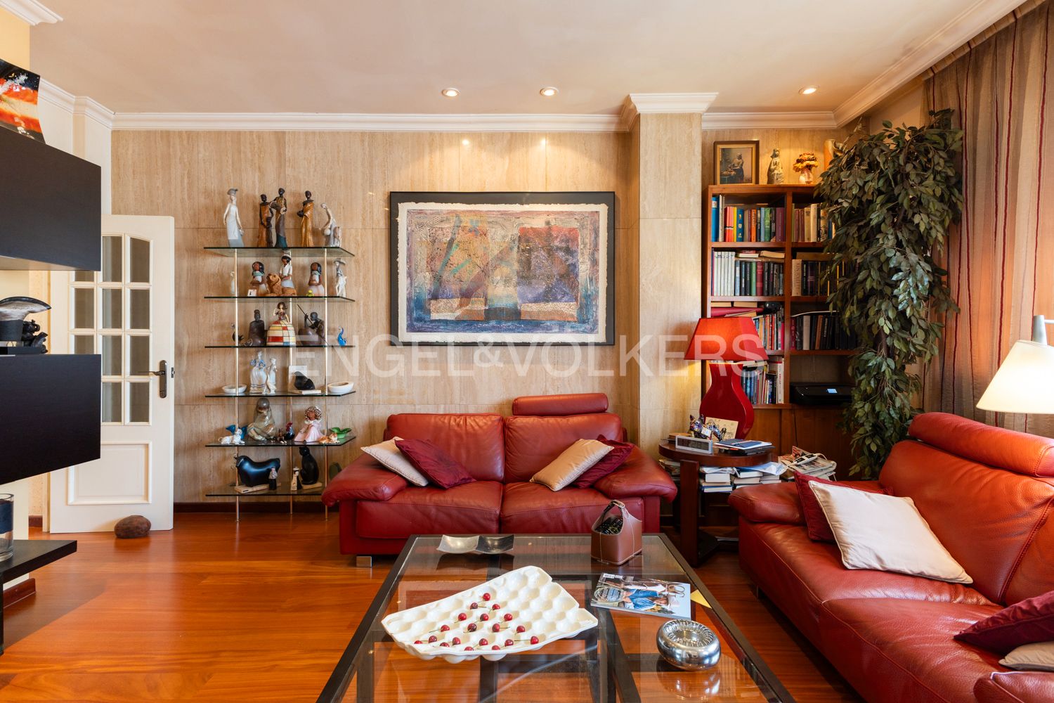 Sala d'estar de Apartament en venda en  Valencia Capital amb Aire condicionat, Calefacció i Parquet