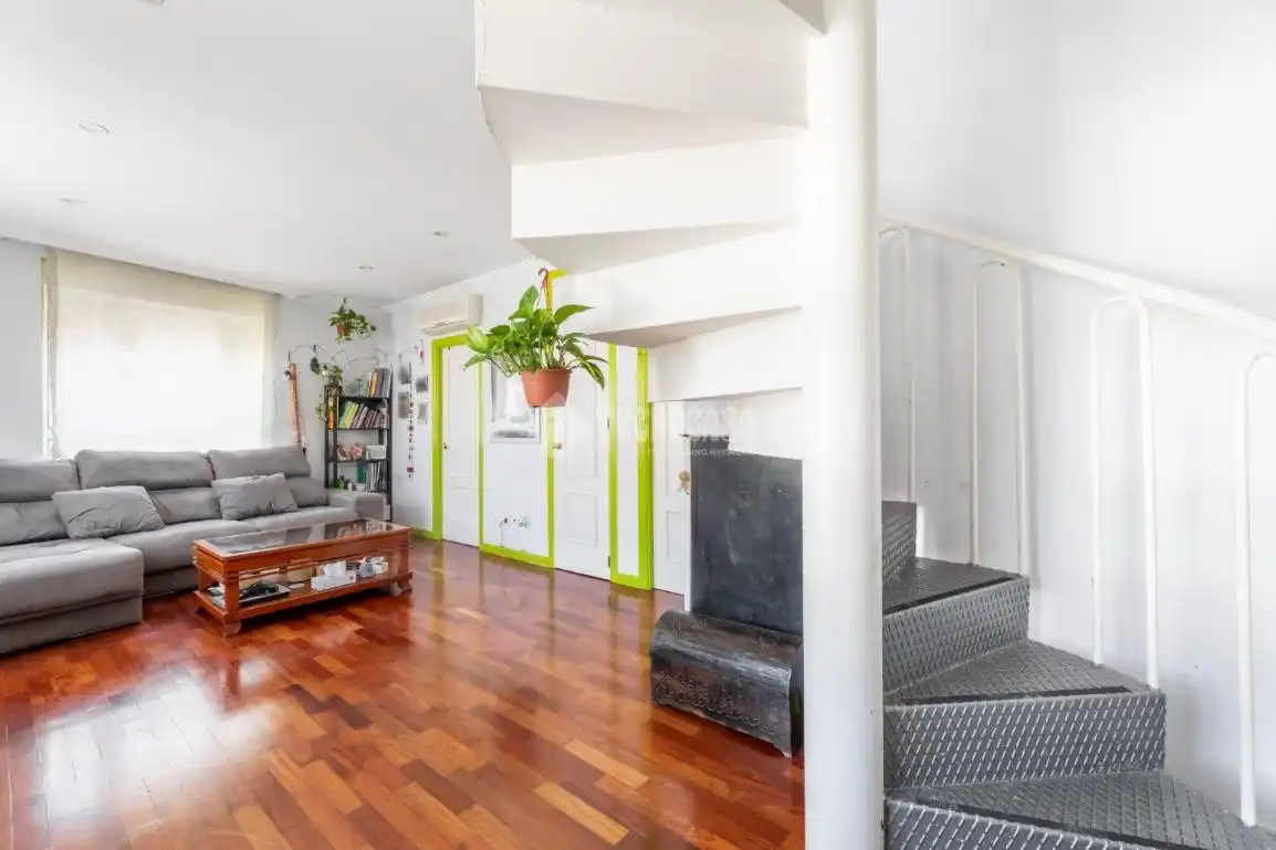 Sala de estar de Piso en venta en Torrelodones con Aire acondicionado