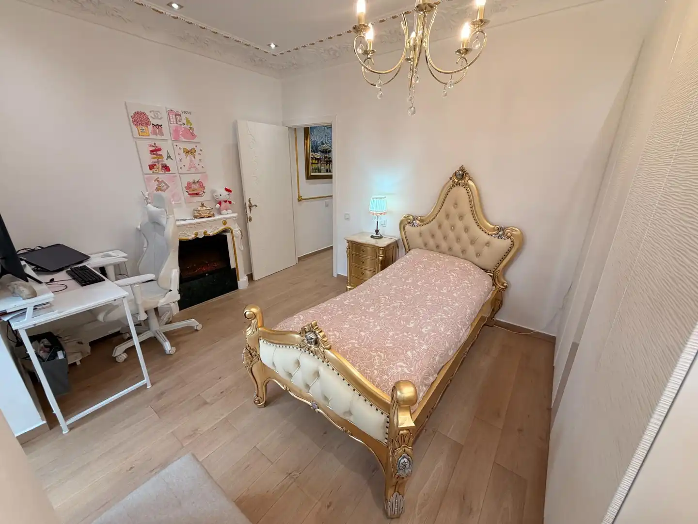 Schlafzimmer von Maisonette zum Verkauf in Barcelona mit Klimaanlage, Terrasse und Balkon