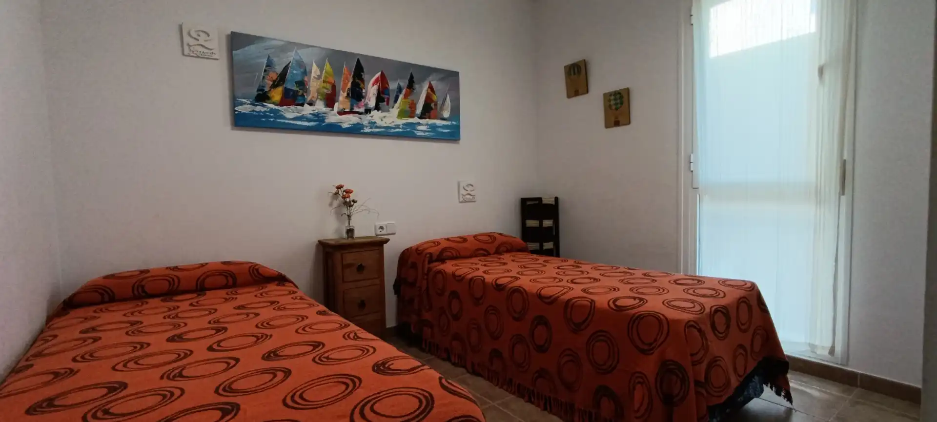 Schlafzimmer von Wohnungen zum Verkauf in Vera mit Klimaanlage, Heizung und Terrasse