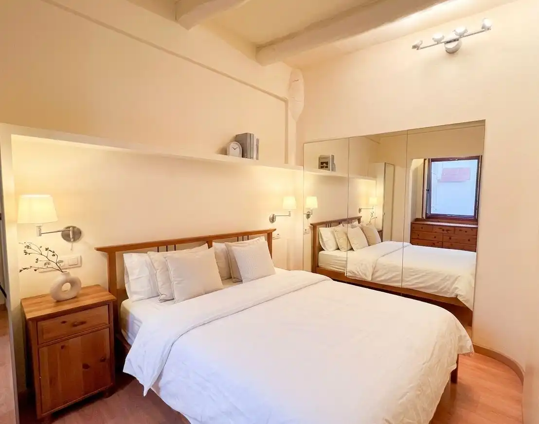 Bedroom of Flat for sale in Sitges  with Air Conditioner, Heating and Terrace