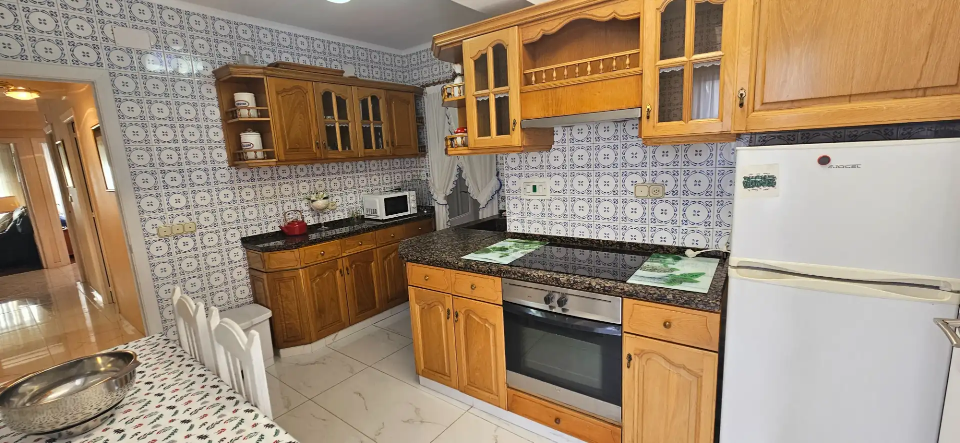 Kitchen of Flat for rent in Ferrol  with Furnished