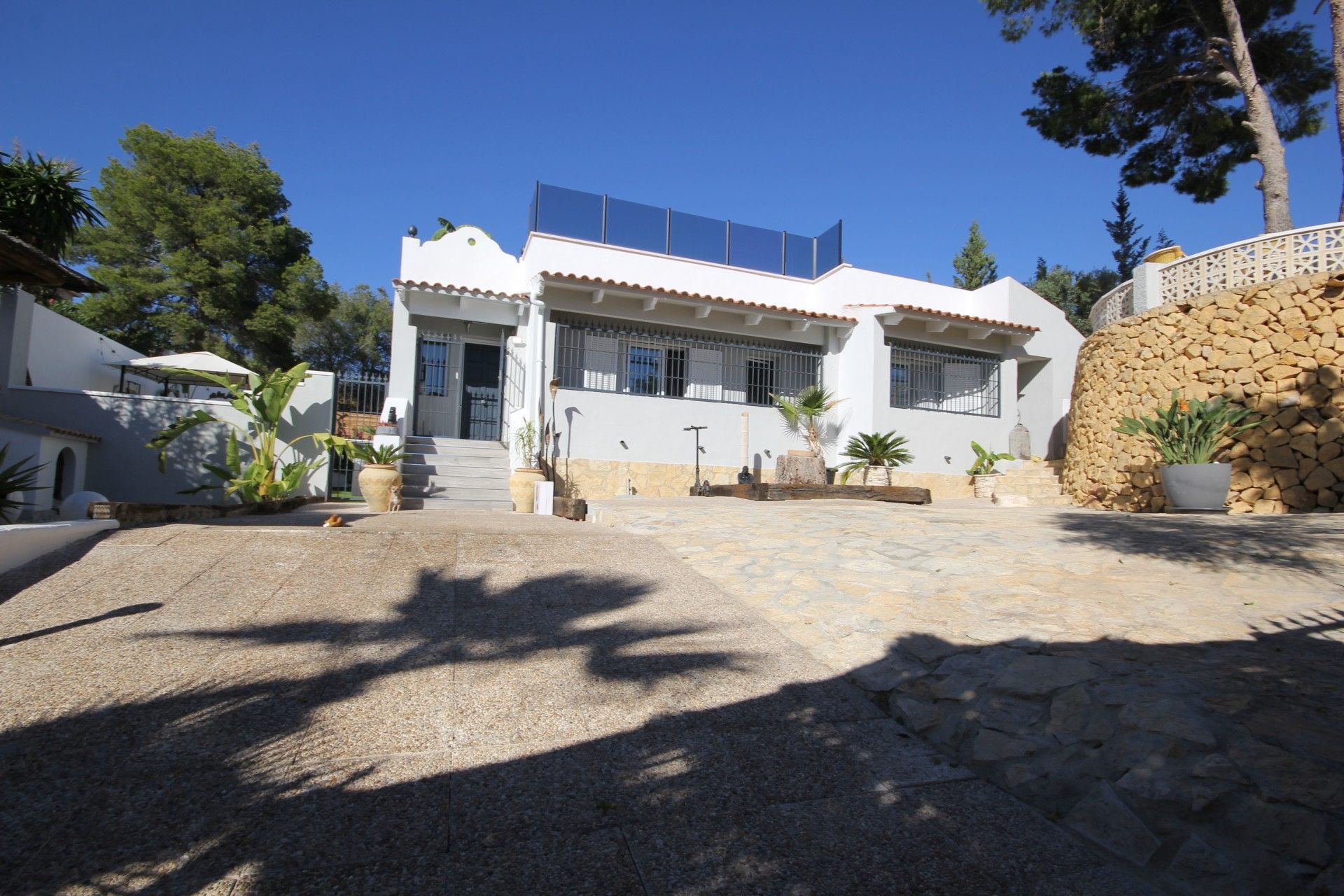 Exterior view of House or chalet for sale in La Nucia  with Air Conditioner, Heating and Private garden