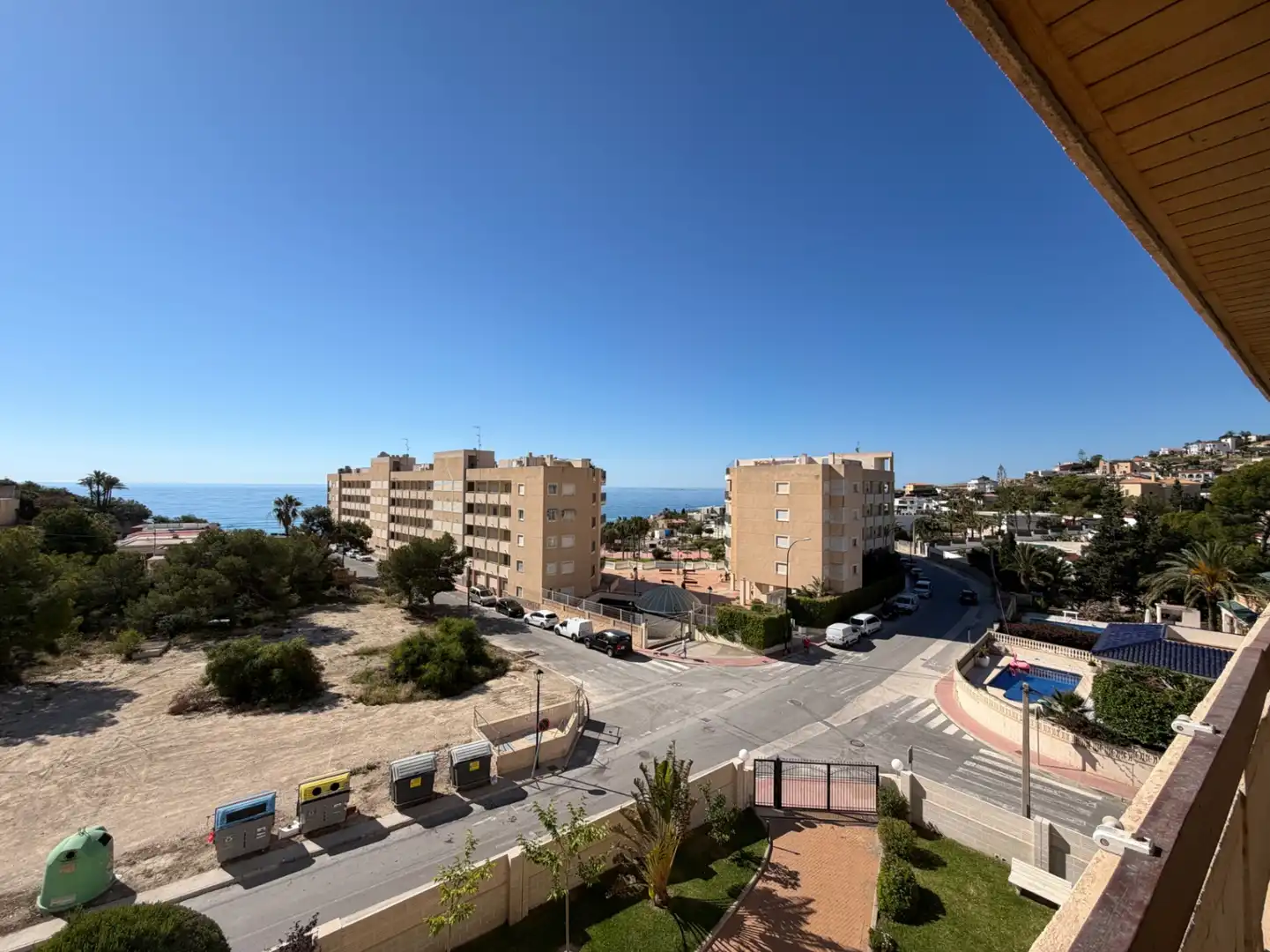 Exterior view of Apartments for rent in El Campello  with Private garden, Furnished and Balcony