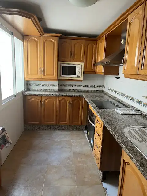 Kitchen of Attic for rent in Málaga  with Storage room