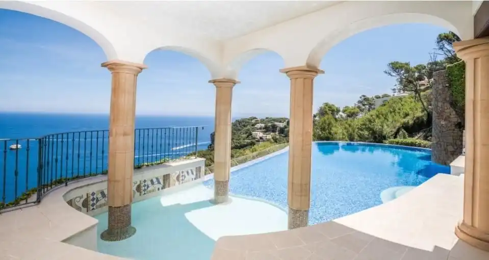 Piscina de Casa o xalet en venda en Jávea / Xàbia amb Aire condicionat, Jardí privat i Terrassa