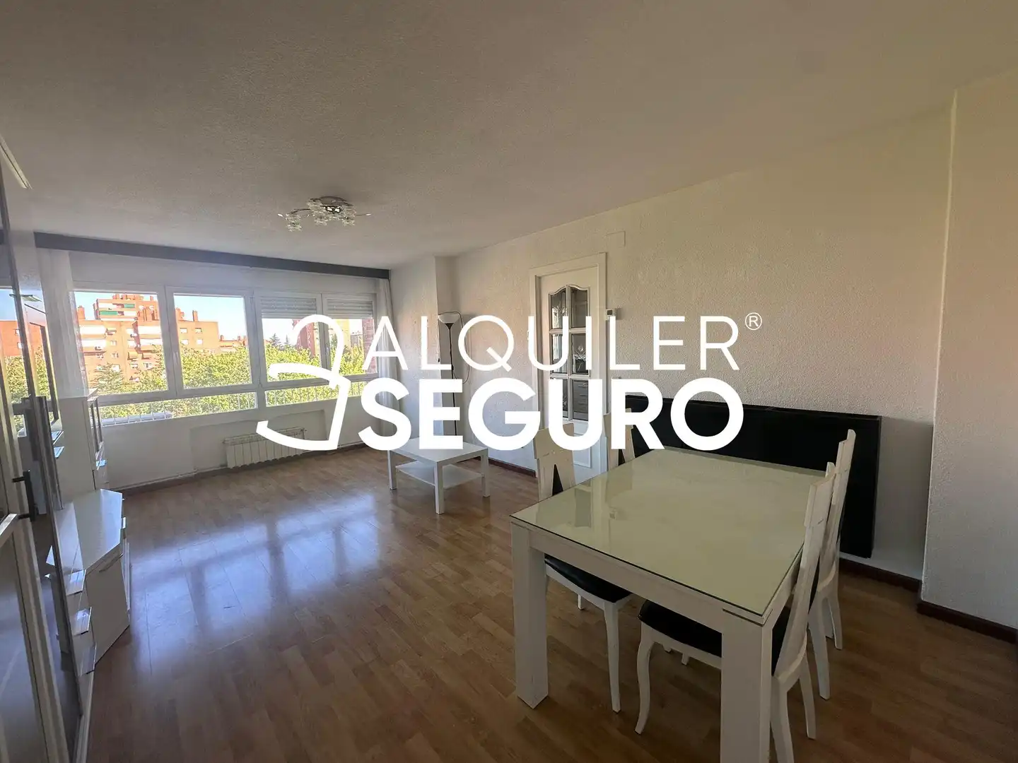 Exterior view of Flat for rent in Madrid  with Air Conditioner, Heating and Furnished