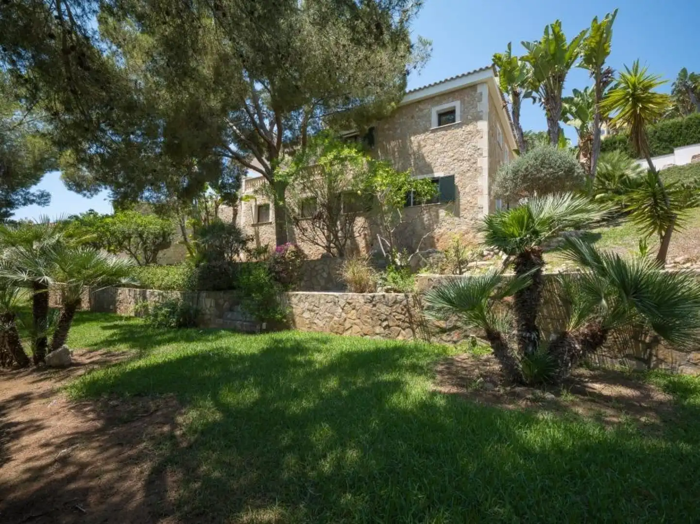 Jardín de Casa o chalet en venta en Calvià con Aire acondicionado, Calefacción y Terraza