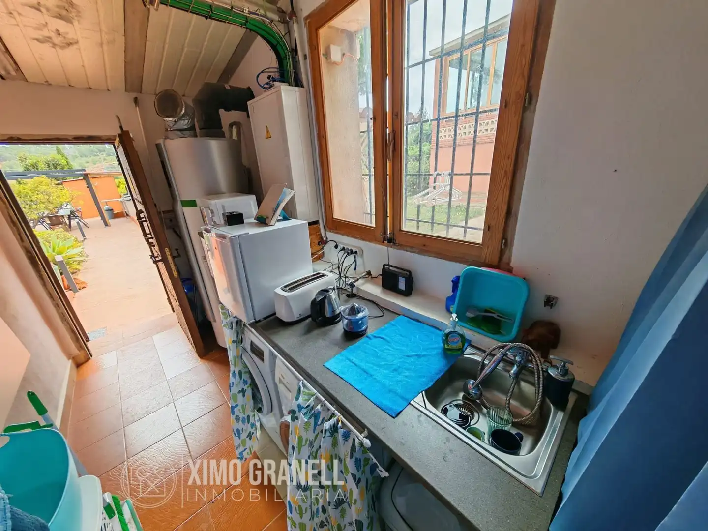 Küche von Country house zum Verkauf in Sagunto / Sagunt mit Klimaanlage, Heizung und Privatgarten