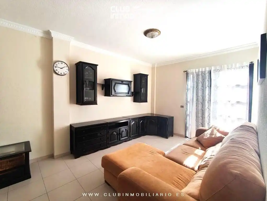 Sala de estar de Piso de alquiler en San Cristóbal de la Laguna con Amueblado y Balcón