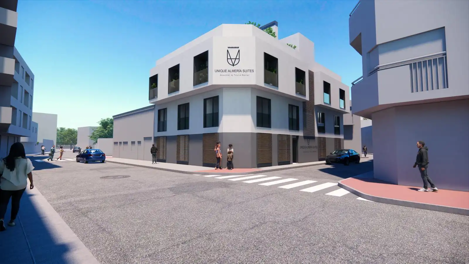 Vista exterior de Piso en venta en Almería