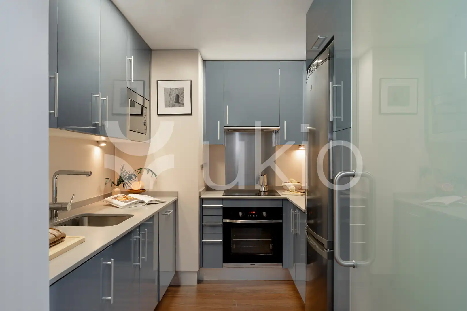 Kitchen of Apartments for rent in Madrid  with Air Conditioner, Heating and Terrace