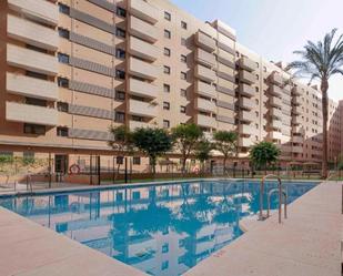 Swimming pool of Flat for sale in Málaga Capital  with Air Conditioner, Terrace and Storage room